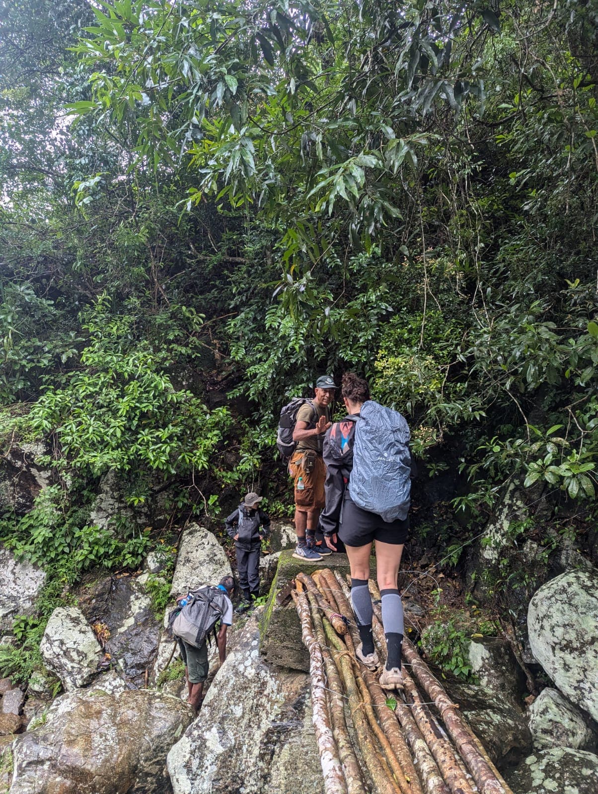 Knuckles trekking