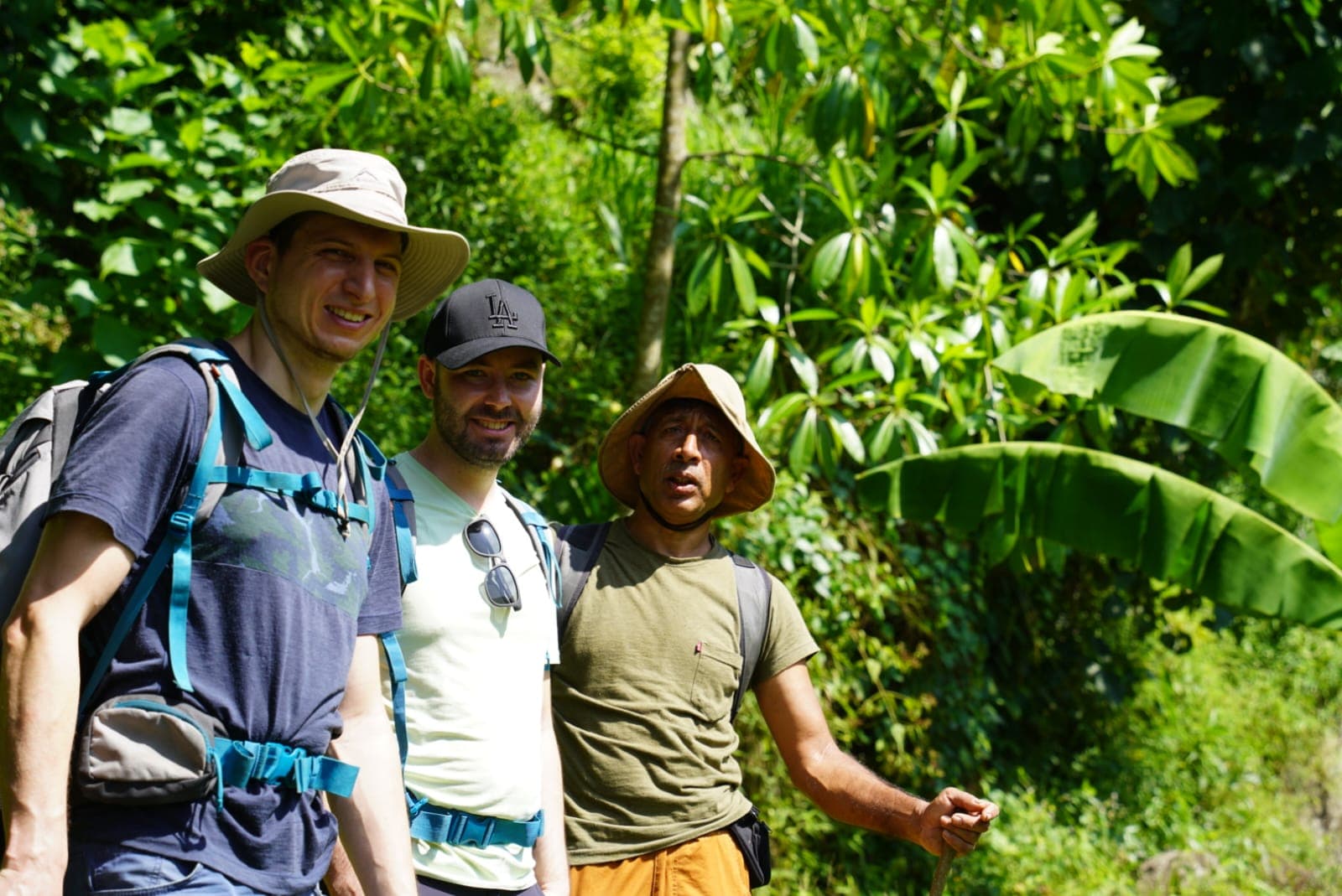 Kandy Trekking Tours guide leading a group